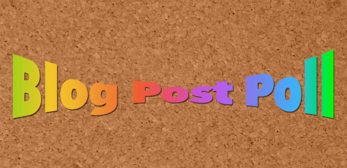 Blog Post Poll